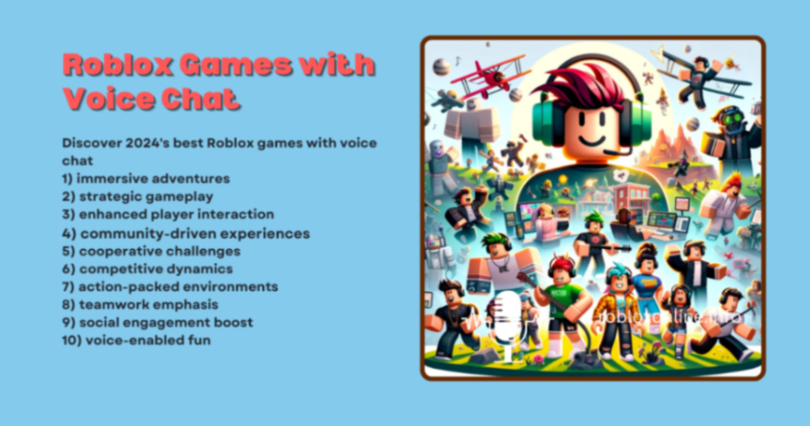Roblox Games with Voice Chat